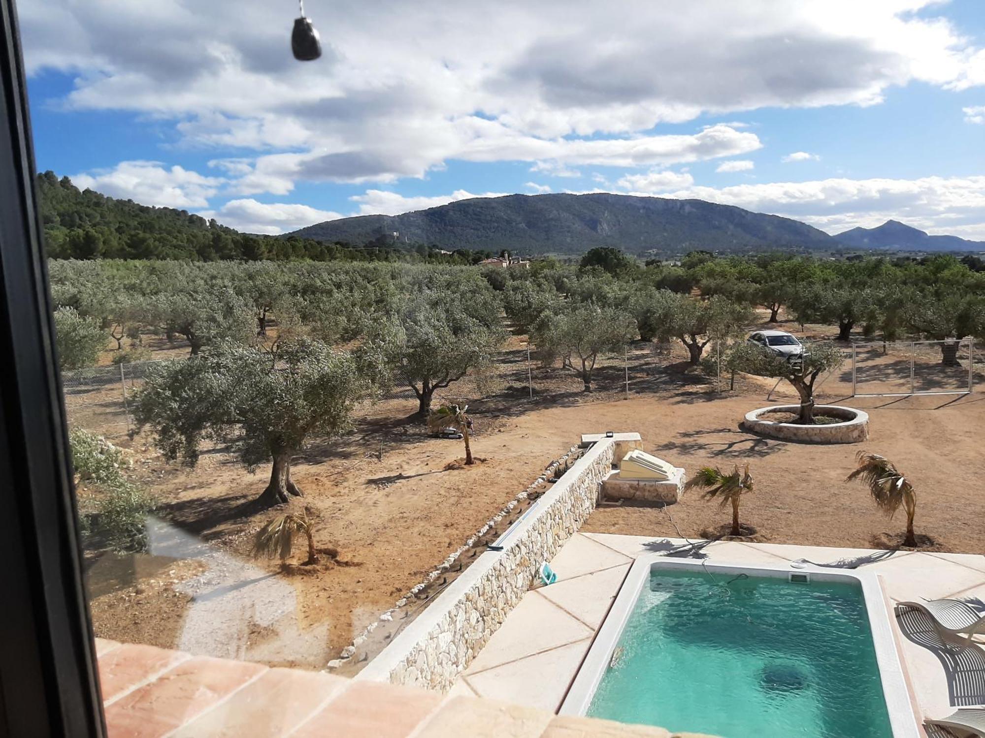 Casita Del Embalse Con Encanto Biar Exterior foto